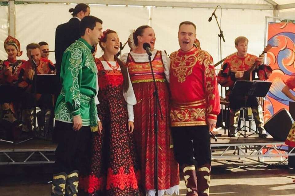 Ансамбль «Садко» выступил на праздновании Дня города Егорьевска Ансамбль «Садко» выступил на праздновании Дня города Егорьевска
