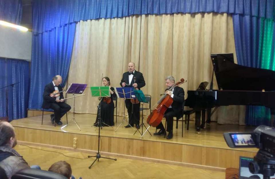 Квартет им. Алябьева выступил в Доме ученых НЦЧ РАН Квартет им. Алябьева выступил в Доме ученых НЦЧ РАН